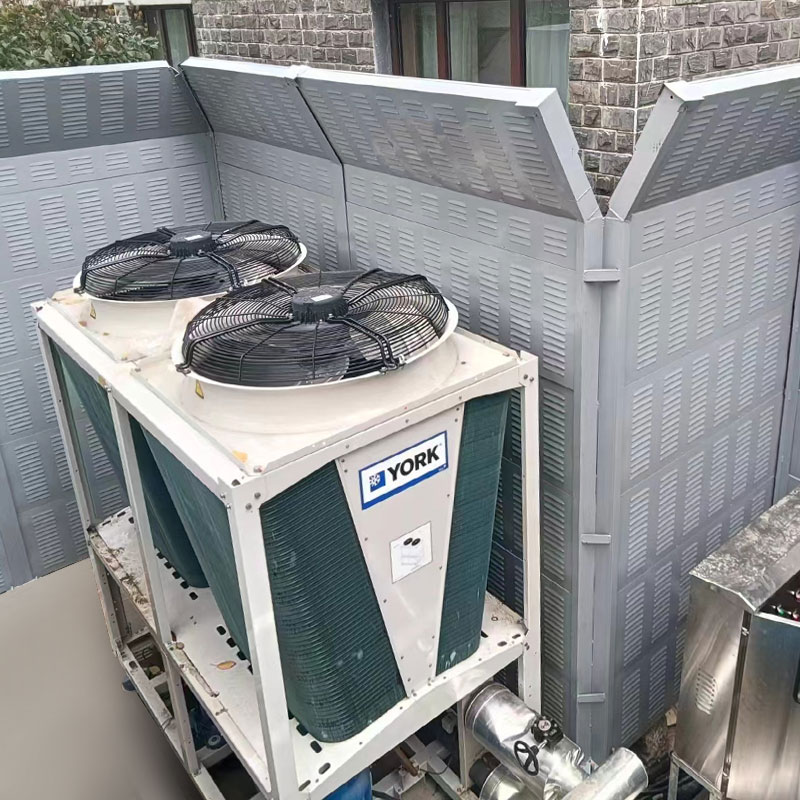 Zvuková bariéra elektrárny